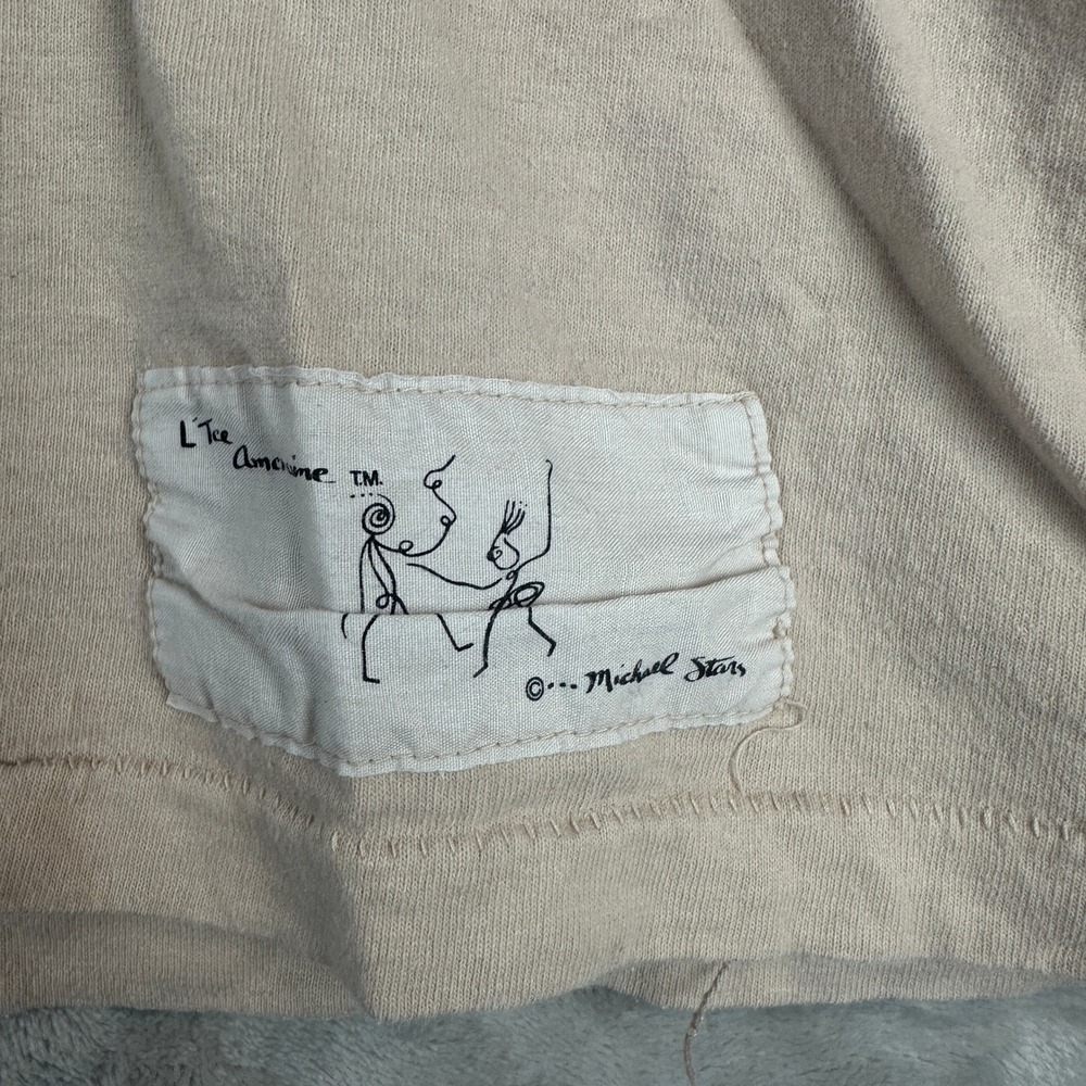 Vintage Michael Stars L'Tee Americaine t-shirt single stitch usa - Picture 4 of 9